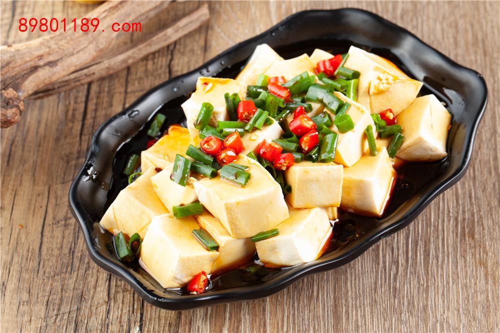 小葱拌豆腐 -